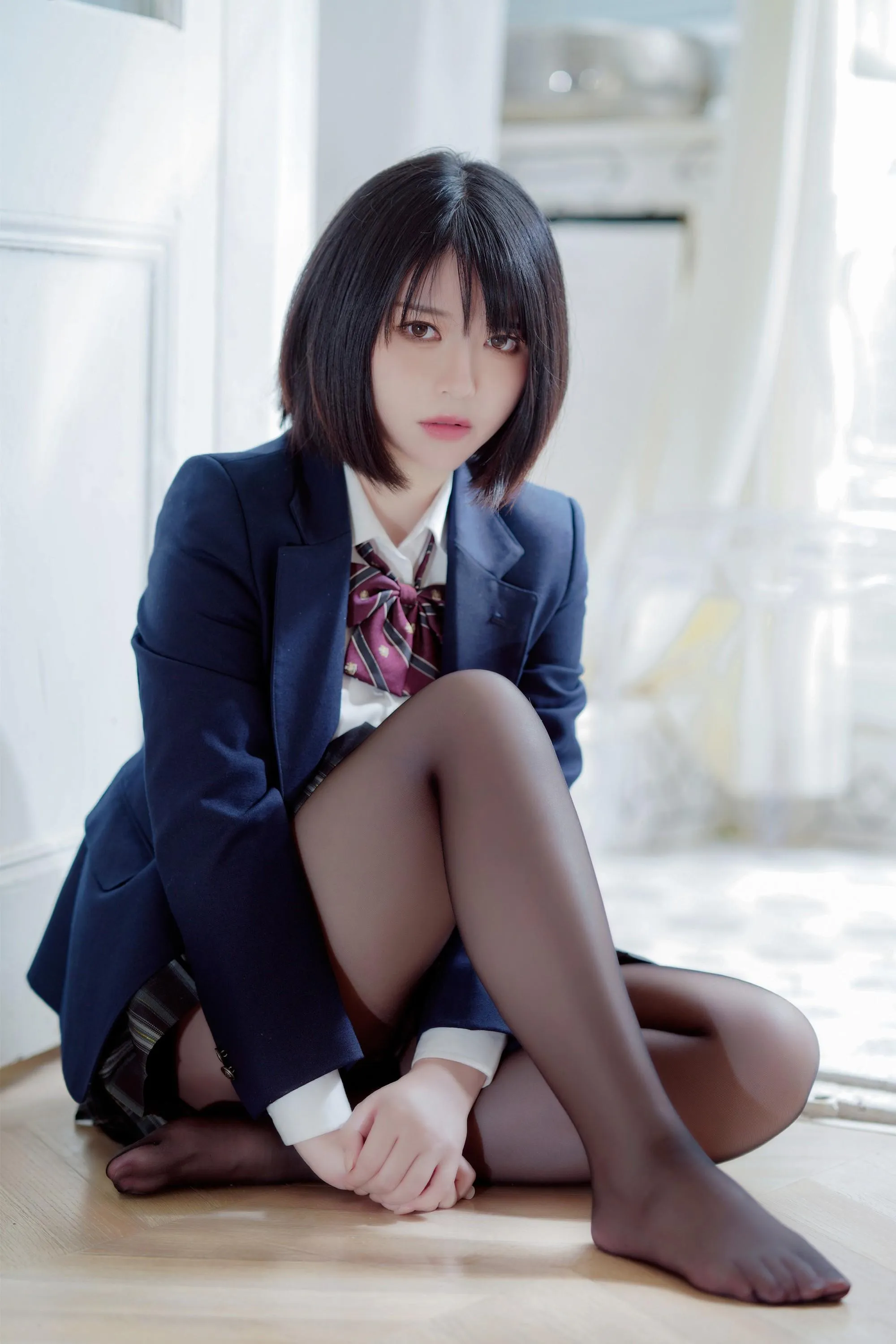半半子 – NO.46 彼女の制服姿が好き [54P]插图7